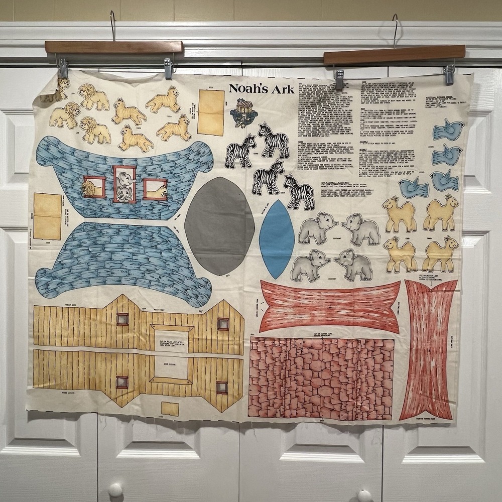 Noah's Ark Printed Sewing Panel Cut And Sew SPRINGS INDUSTRIES, INC.